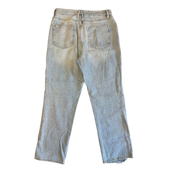 Good American Good Boy Straight Leg Jeans - Picture 4 of 6